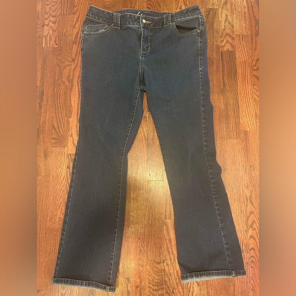 Lane Bryant slim bootcut jeans